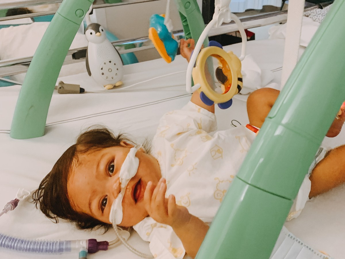 Back in the&nbsp;hospital